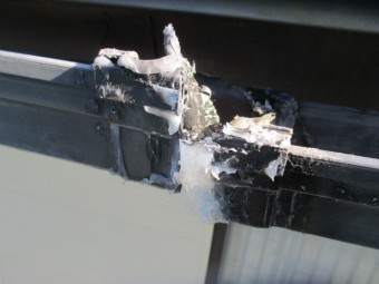 破損箇所です