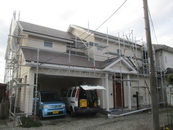 施工前の全景です