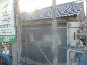 本日の施工後の状態です