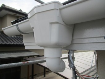 集水器を取りつけました