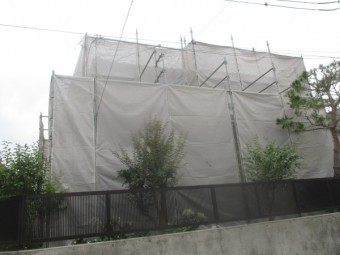 施工前の全景です