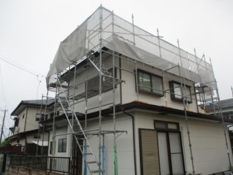 施工前の全景です