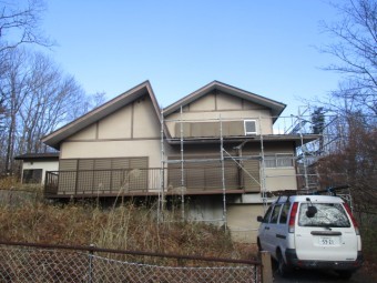 施工前の全景です
