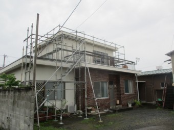 施工前の全景です