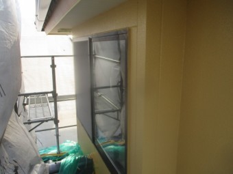 瓦以外の養生払いが終了しました