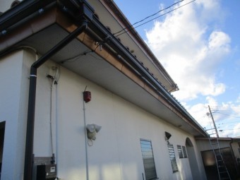 施工後の全景です。