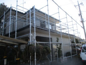 施工前の全景です