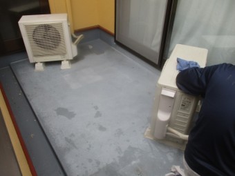 施工前のベランダの状態です