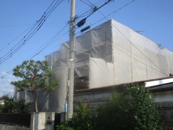 施工後の全景です