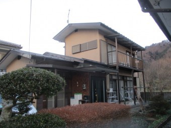 調査家屋の全景です。