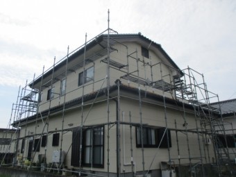 施工前の全景です
