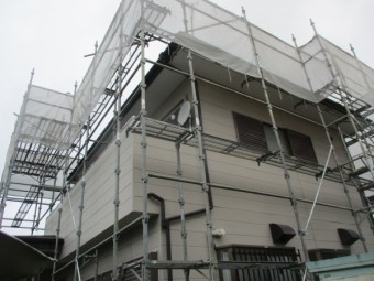 施工前の全景です