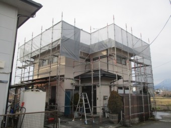 施工前の全景です