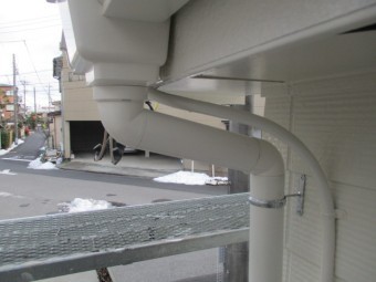 集水器を取りつけました
