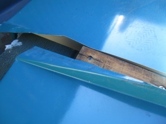軒先を加工します