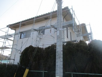 施工前の全景です