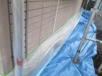 基礎の養生が終了しました