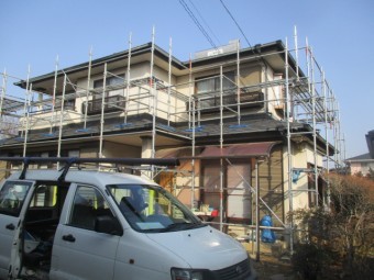 施工前の全景です