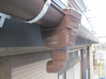 集水器を取りつけました