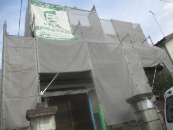施工前の全景です