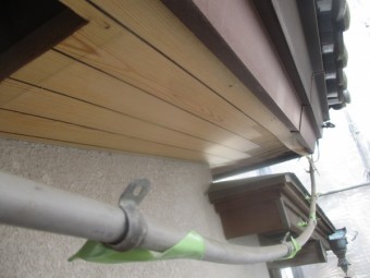 電線を取り外しました