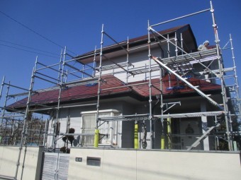 施工前の全景です
