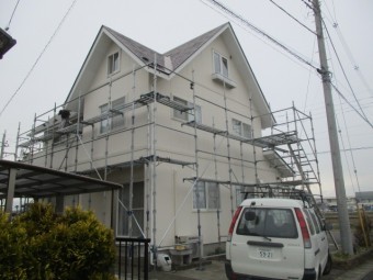 施工前の全景です