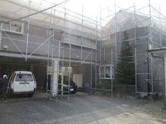 施工前の全景です