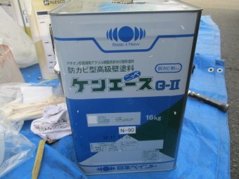 軒天用塗料です
