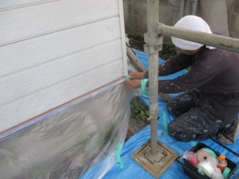 基礎養生中です