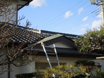 施工前の全景です