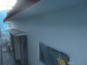 上塗り塗装が終了しました