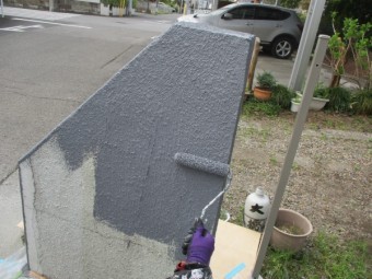 中塗り塗装をしました