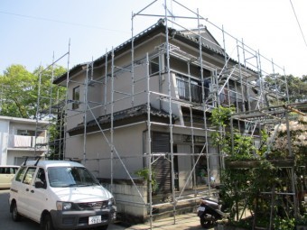 施工前の全景です