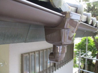 集水器を取りつけました