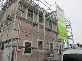 施工前の全景です