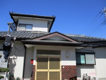 施工前の全景です