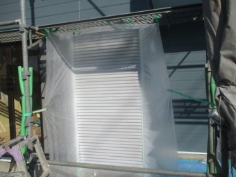 錆止めの吹付が終了しました