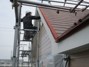 軒天との取り合いだめ込み中です