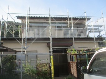 施工後の全景です
