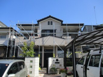 施工前の全景です