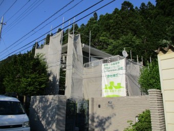施工後の全景です