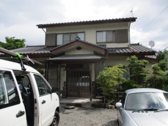 施工前の全景です