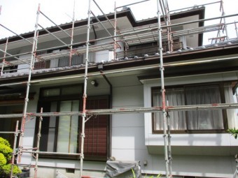 施工前の全景です