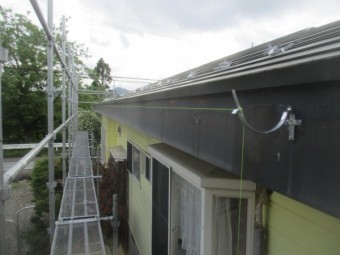糸を張りました