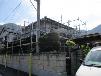 施工前の全景です