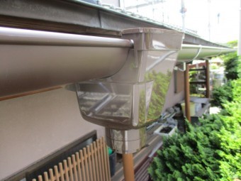 集水器を取りつけました