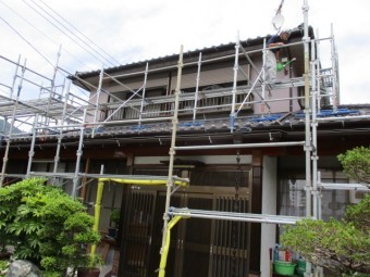 施工後の全景です