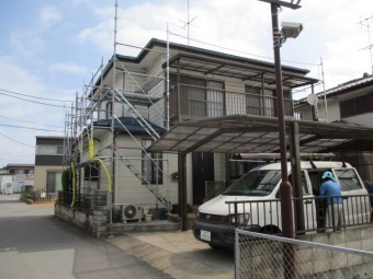 施工前の全景です