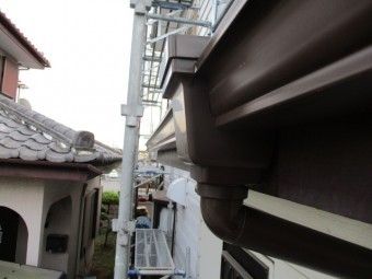 集水器を取りつけました